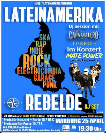 Lateinamerika Rebelde, die fr&ouml;hliche Rebellion!!! (La Alegre Rebeld&iacute;a!!!)