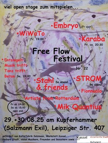 22. FreeFlowFestival f&uuml;r Improvisation